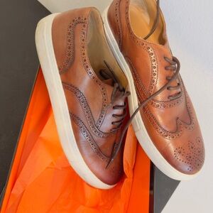 Brown Leather Men's Magnanni Shoes